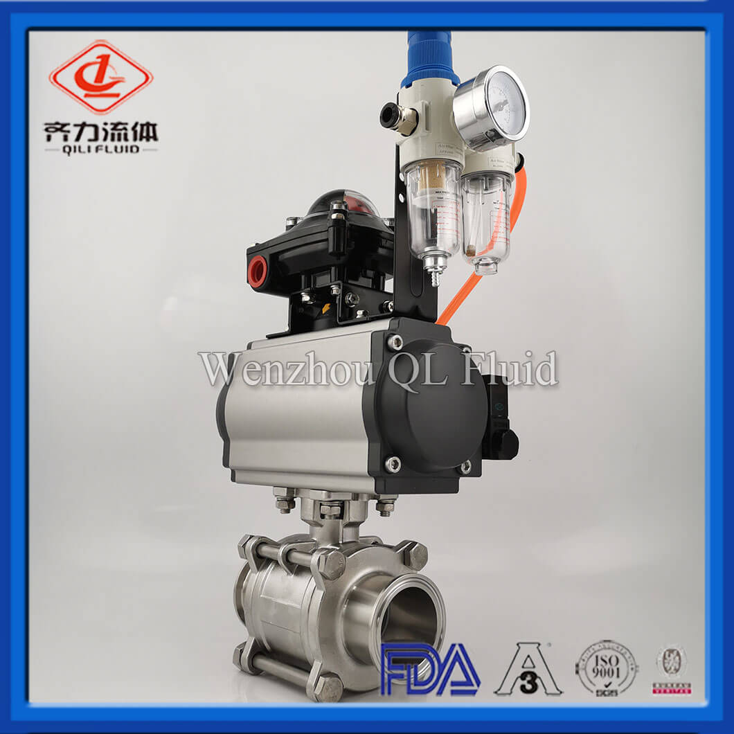 China Ss304 Ss316l Stainless Steel Cf8m Full Bore Encapsulate Ptfe Pneumatic And Electric Ball 5715