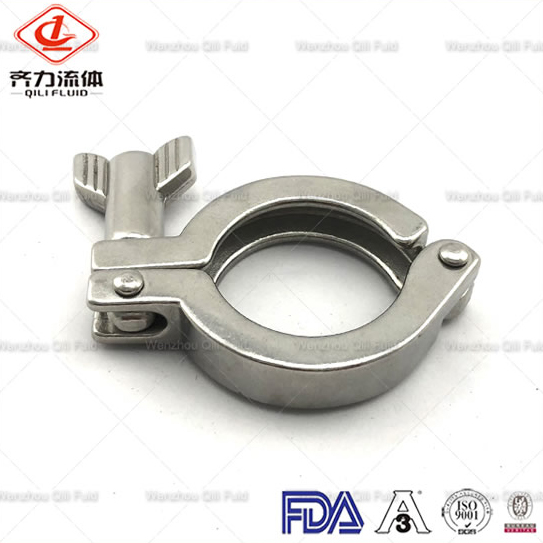 Stainless Steel Sanitary Single Pin Tri Clamp, China sanitary tri clamp ...