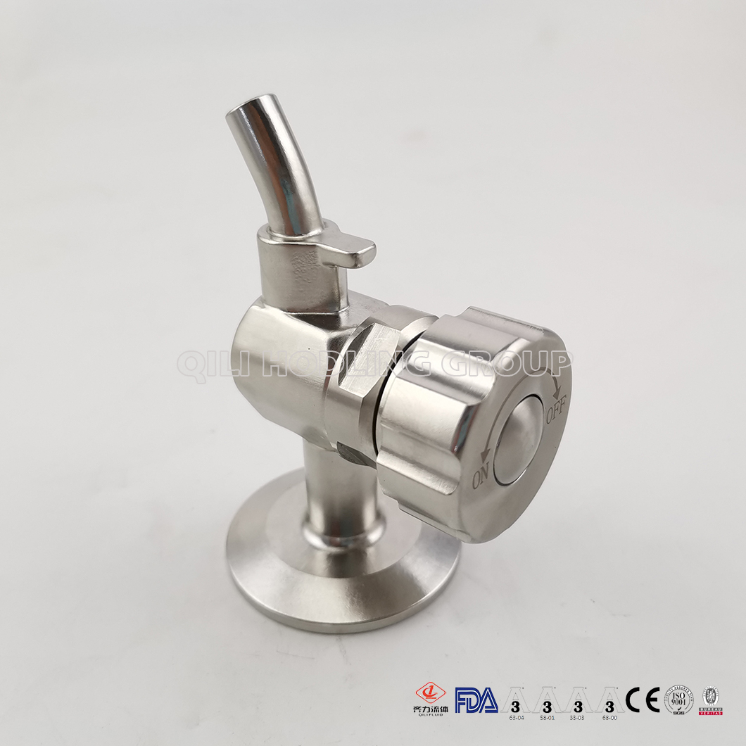 SS304 Tank Accessories Tri-Clamp Sample Valve, China beer brewing ...