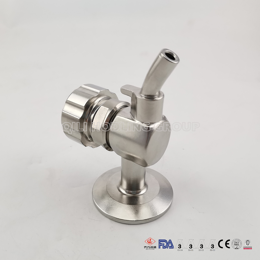 SS304 Tank Accessories Tri-Clamp Sample Valve, China beer brewing ...